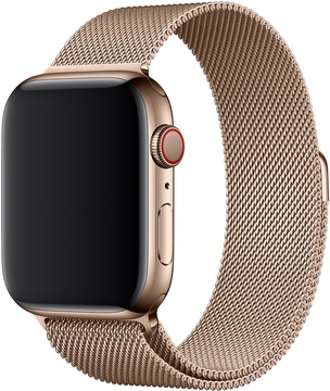 Apple Milanese Loop for Watch 42mm/44mm/45mm/46mm/49mm Gold (MTU72, MTJP3)