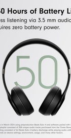 Beats by Dr. Dre Solo 4 Matte Black (MUW23)