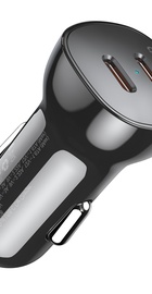 Choetech 40W Dual Type-C Fast Car Charger