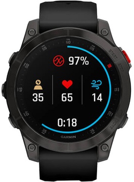 Garmin Epix (Gen 2) Sapphire - Black Titanium (010-02582-10/11/18)