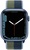 Apple Watch Series 7 GPS 41mm Blue Aluminum Case With Abyss Blue/Moss Green Sport Loop (MKNH3)