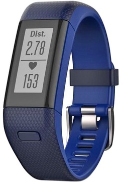 Garmin vivosmart HR+ Blue, Regular (010-01955-44)