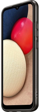 Samsung A025 Galaxy A02s Soft Clear Cover Black (EF-QA025TBEG)