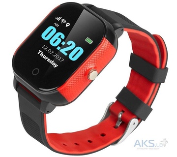 GOGPS ME К23 черный с красным (K23BKRD)