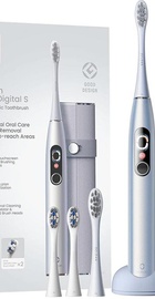 Oclean X Pro Digital Set Electric Toothbrush Glamour Silver (6970810552584)
