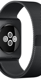 Apple Watch 42mm Space Black Stainless Steel Case with Space Black Milanese Loop (MMG22)