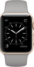 Apple Watch 38mm Series 2 Gold Aluminum Case with Concrete Sport Band (MNP22)