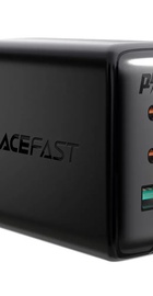 Acefast A13 PD 65W (2 Type-C + USB) Black