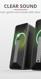 Trust Arva Illuminated Bluetooth 2.0 Speaker Set (23820)