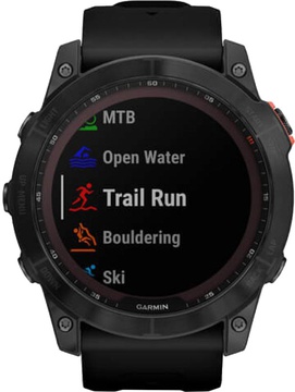 Garmin Fenix 7X Solar Slate Gray with Black Band (010-02541-00/01)