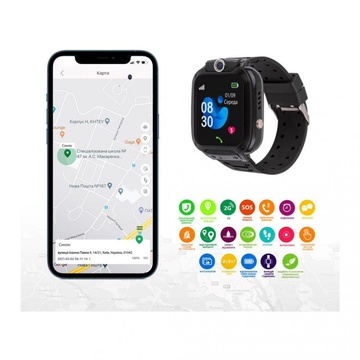 AmiGo GO007 FLEXI GPS Black