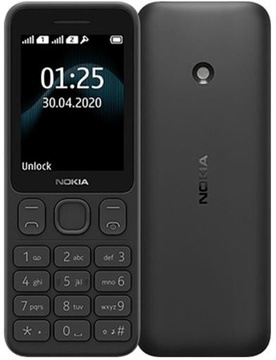 Nokia 125 Dual Sim Black (16GMNB01A17)