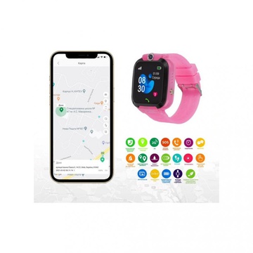 AmiGo GO007 FLEXI GPS Pink