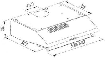 Pyramida MHX 50 WH