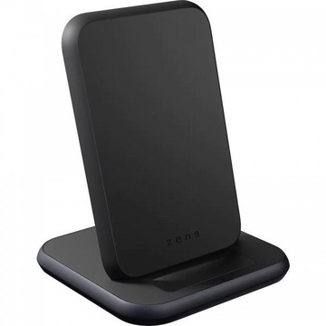Zens Stand Aluminium Wireless Charger Black with 18W USB-C PD Wall Charger (ZESC15B/00)