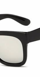 Classic Vintage Sunglasses Men Mirror Silver
