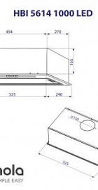 Minola HBI 5614 BL 1000 LED
