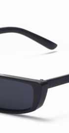TOYEARN Rectangle Sexy Ladies Cat Eye Sunglasses Women 2018 (C01 Black frame/Grey Glasses)