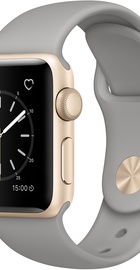 Apple Watch 38mm Series 1 Gold Aluminum Case with Concrete Sport Band (MNNJ2)
