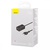 Baseus GaN3 Pro 65W (2 Type-C + 2 USB) + Кабель Type-C to Type-C 100W (1m) (CCGP040101)