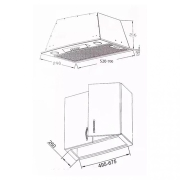 Borgio BBI (TR) 5840 White Glass SU 850