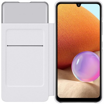 Samsung A325 Galaxy A32 Smart S View Wallet Cover White (EF-EA325PWEG)