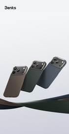 Benks ArmorTint Magnetic Kevlar Case for iPhone 17 Pro Max with MagSafe Green