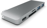 Satechi Type-C USB 3.0 Passthrough Hub Space Gray (ST-TCUPM)