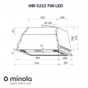Minola HBI 5222 BLF 700 LED