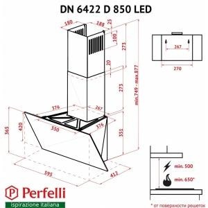 Perfelli DN 6422 D 850 IV LED