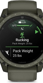 Garmin tactix 8 - 51 mm AMOLED Cerakote Olive w. Applied Ballistics Ultralight (010-04553-11/10)