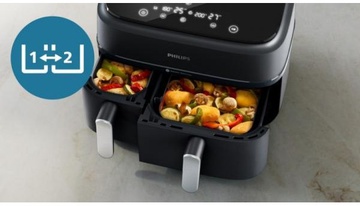 Philips Dual Airfryer 3000 Series NA351/00