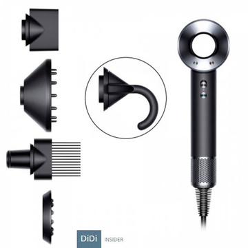 Dyson HD07 Supersonic Black/Nickel (386816-01)