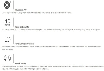 Cannice H2 Bluetooth white