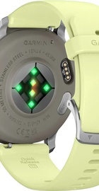 Garmin Venu 4 45 mm Silver with Citron Silicone Band (010-03014-02)