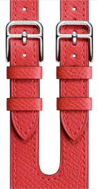 Apple Watch Hermes Leather Double Buckle Cuff 38mm/40mm/41mm/42mm Rose Jaipur Epsom (MNHT2)
