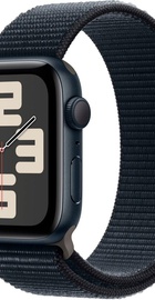 Apple Watch SE 2 GPS 44mm Midnight Aluminium Case with Midnight Sport Loop (MREA3)