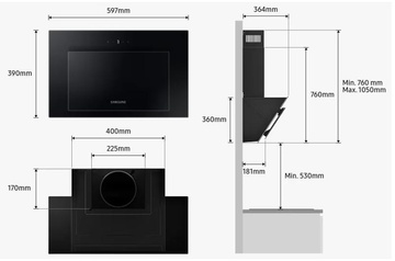 Samsung NK24B3501VS/WT