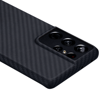 Pitaka MagEZ Case Twill Black/Grey for Samsung S21 Ultra (KS2101U)