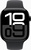 Apple Watch Series 10 GPS 46mm Jet Black Aluminum Case With Black Sport Band - S/M (MWWP3)