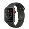 Apple Watch 42mm Series 3 GPS + Cellular Space Gray Aluminum Case with Gray Sport Band (MR2X2) после замены