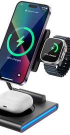 WIWU Power Air 3in1 Geek Foldable Magnetic Charging Station [Wi-W023]