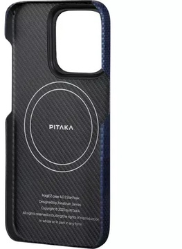 Pitaka MagEZ Case 4 StarPeak для Apple iPhone 15 Pro Max Over The Horizon (KI1502POTH)