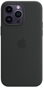 Apple iPhone 14 Pro Max Silicone Case with MagSafe Midnight (MPTP3)