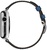 Apple Watch Hermes Leather Double Buckle Cuff 38mm/40mm/41mm/42mm Bleu Agate Epsom (MNHU2)