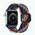 Apple Braided Solo Loop for Watch 42mm/44mm/45mm/46mm/49mm Black Rainbow Size L (high copy)