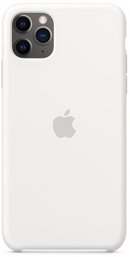 Apple iPhone 11 Pro Max Silicone Case White (high copy)