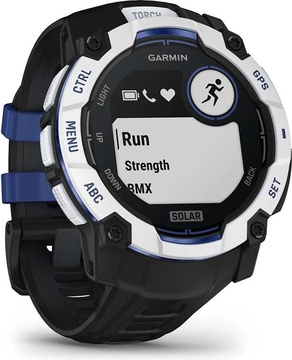 Garmin Instinct 3 50mm Solar Whitestone with Black Band (010-02935-03)