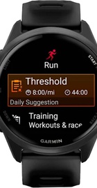 Garmin Forerunner 570 42mm Slate Gray Aluminum w. Translucent Black/Black Band (010-02970-00)