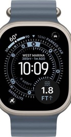 Apple Watch Ultra 3 GPS + Cellular 49mm Natural Tit. Case w. Anchor Blue Ocean Band (MEWH4)